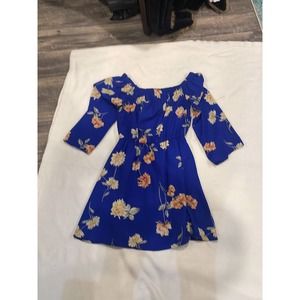 Altar’d state size med blue dress long sleeve very good condition